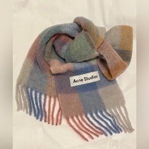 ACNE | MULTI CHECK SCARF